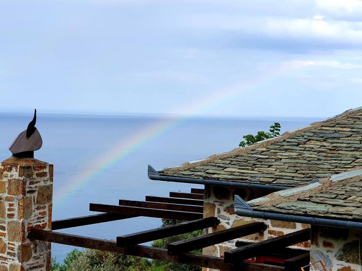 Villa Analipsi Sea View Hommes à Zagora Extérieur photo